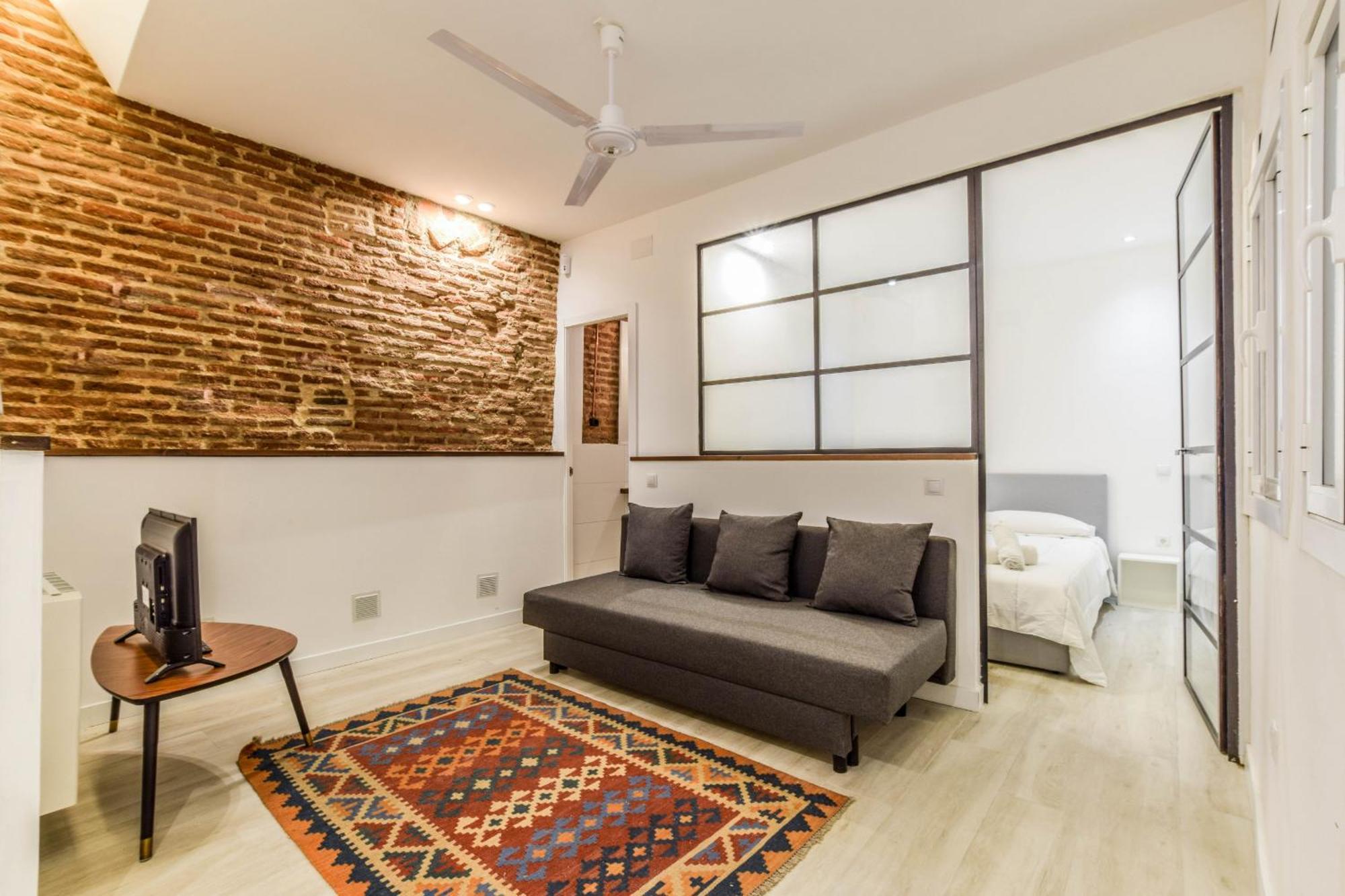 Acogedor Apartamento En Anton Martin Madrid Eksteriør billede
